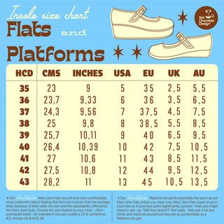 Chocolaticas® Footlong Women's Mary Jane Platform