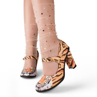 Mesh Star Socks