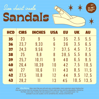 Chocolaticas® Rockabilly Women's Sandal