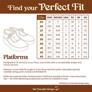 Dolly Ginham Women's Mary Jane Platform
